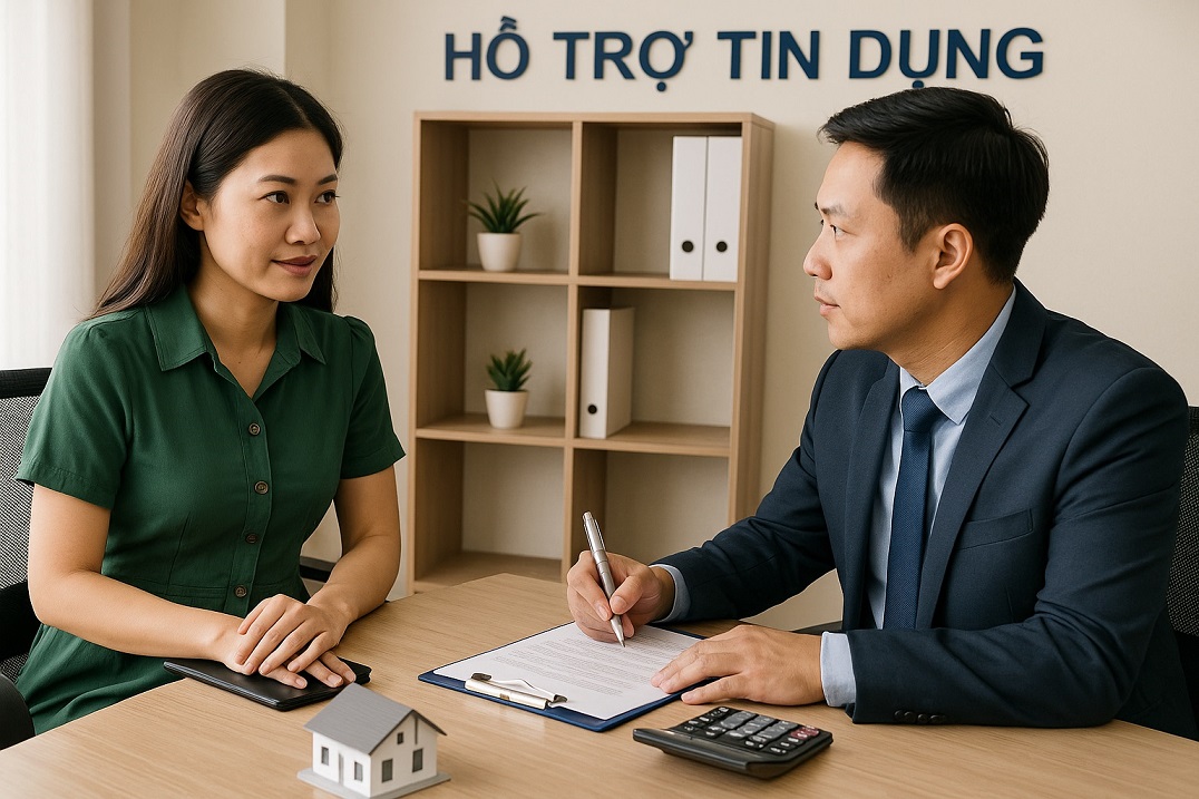 Hỗ trợ vay vốn bất động sản